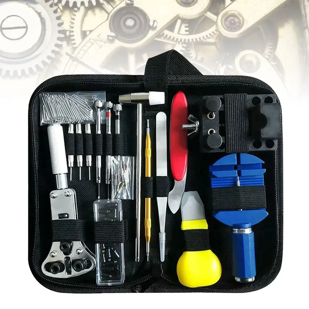Luxury Watch Cleaning Kit - 147Piece/Set Watch Opener Repair Tool Kit