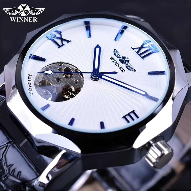 Luxury Watch Name Brands - Classic Hollow-Out Automatic Mechanical Watch for