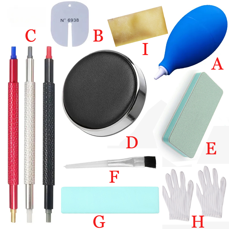 Luxury Watch Cleaning Kit - 1/2/5/8/11PCS Rubber Watch Dust Air Blower