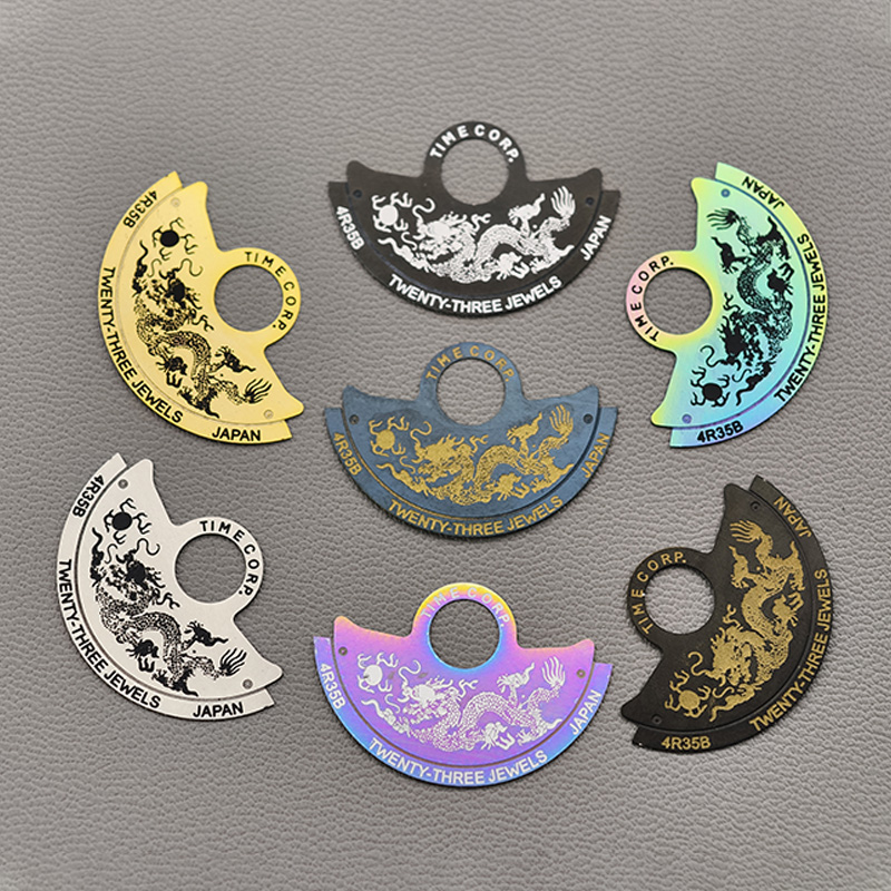 Luxury Watch Cleaning Kit - NH35 Chinese Dragon Movement Hammer Rotor