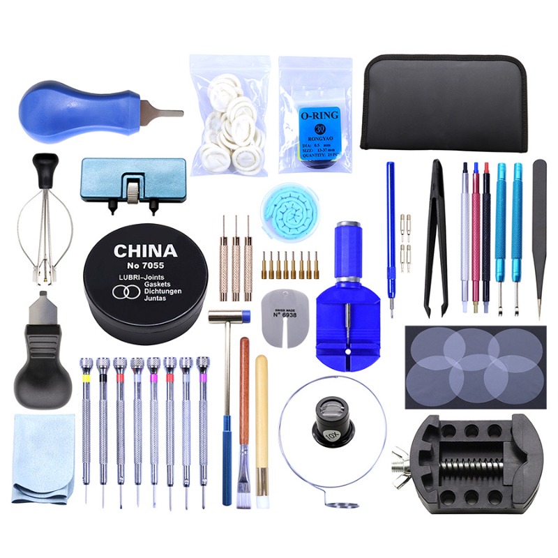 Luxury Watch Cleaning Kit - Premium 162Pcs Watch Repair Tool Set