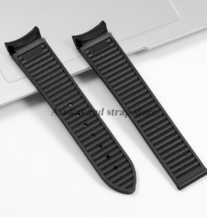 Curved End Rubber Silicone Wat - Omega Watch Speedmaster review and price