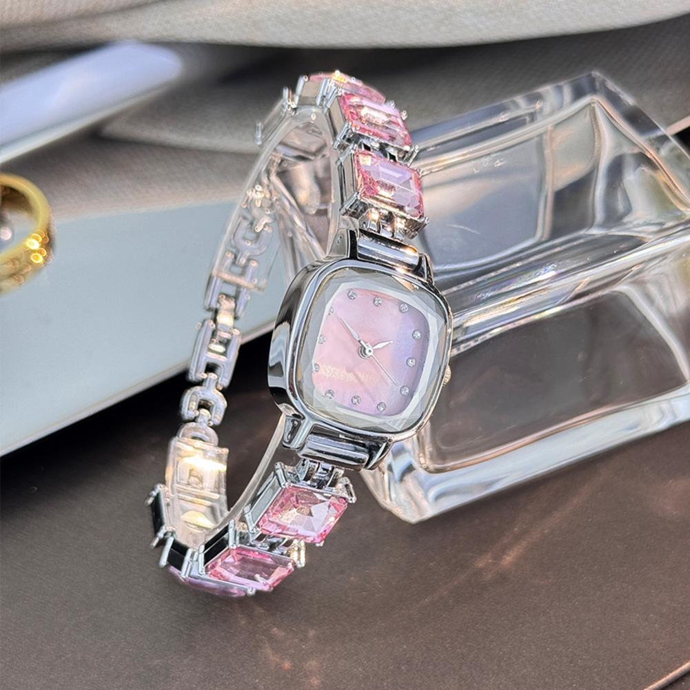 Sparkling Bracelet Watch Squar - Luxury Watch Deals review and price