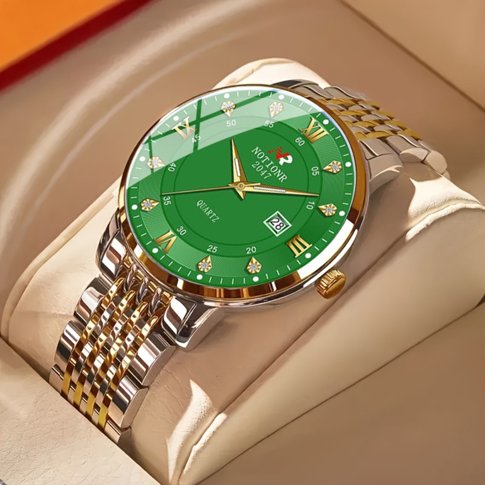 2pcs Classic Men's Quartz Watc - Luxury Watch Straps review and price