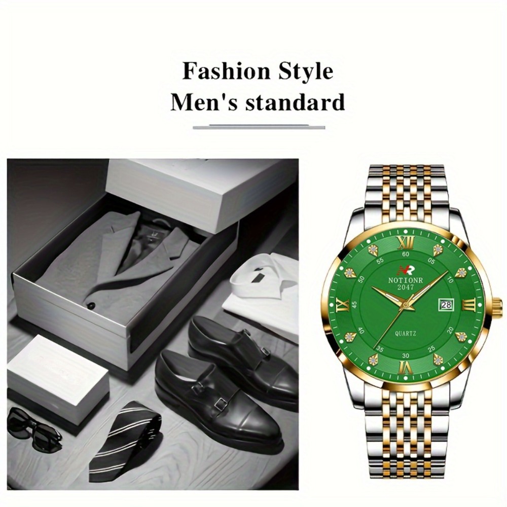 2pcs Classic Men's Quartz Watc - Luxury Watch Straps review and price