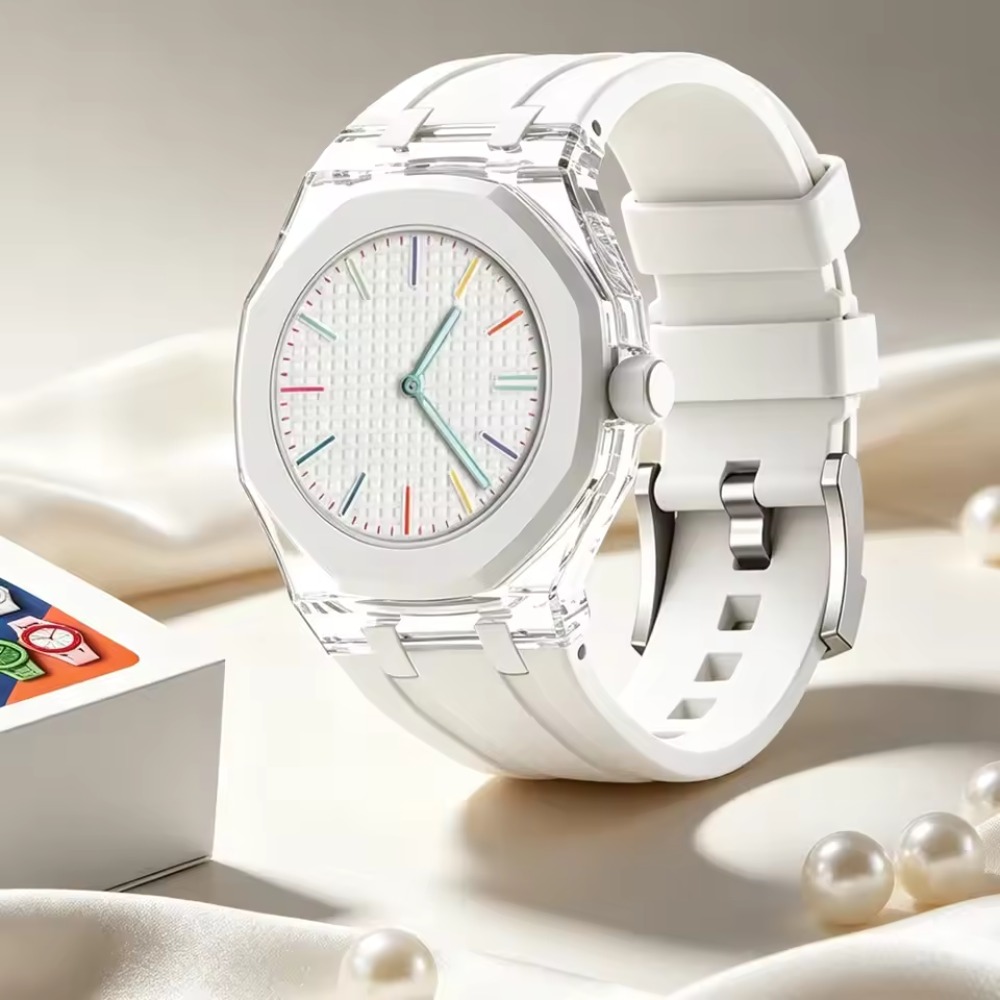 Transparent Case+Liquid Silico - Luxury X I Watch review and price