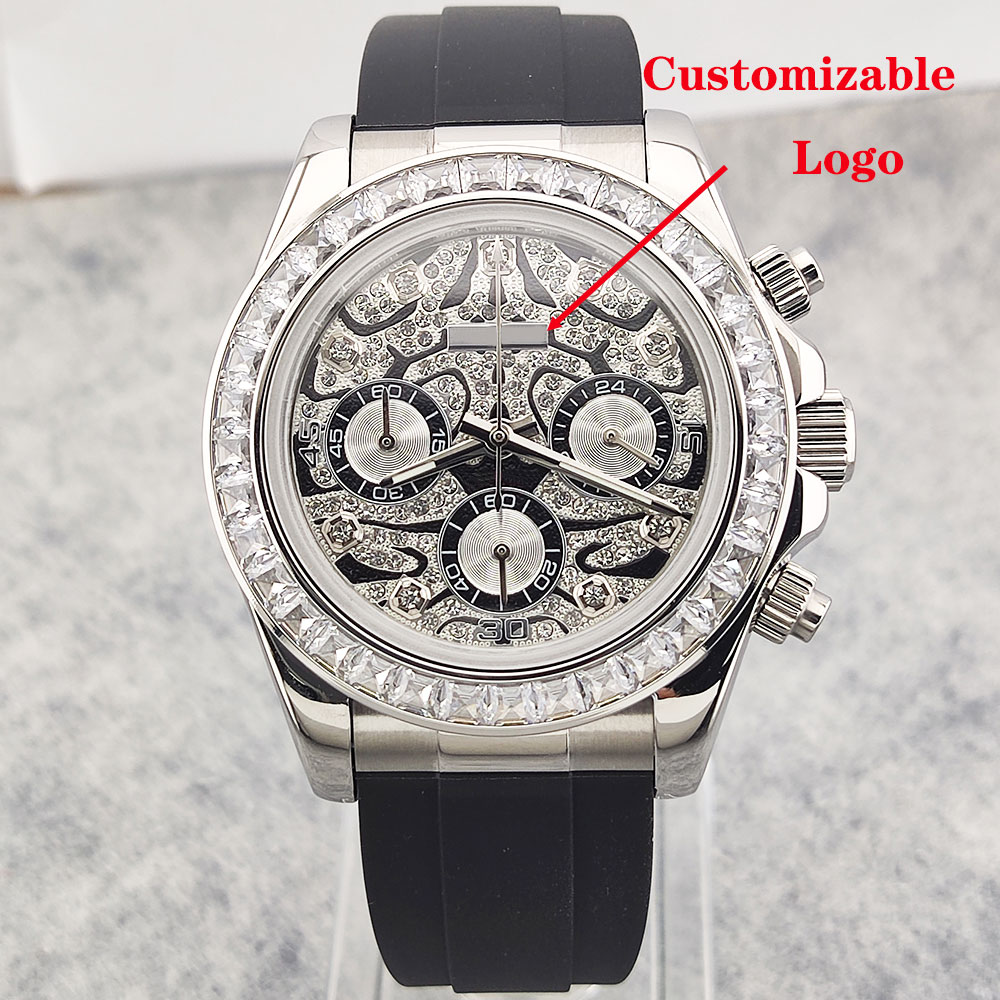 39mm men's watch VK63 movement - Luxury Watch Dial review and price