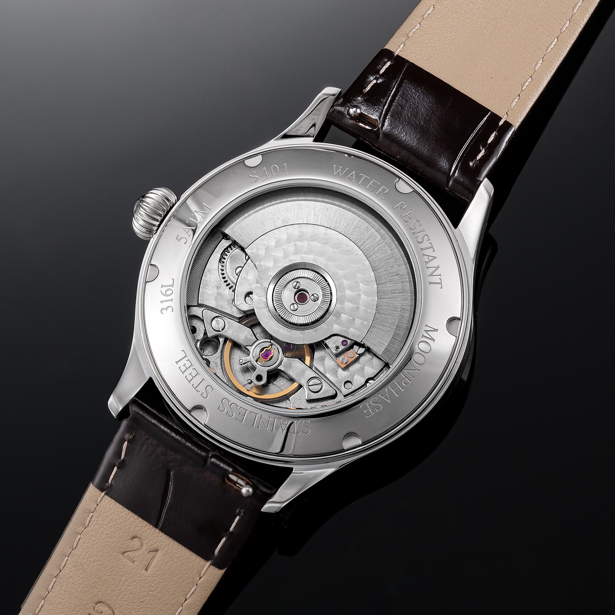 Sugess Watch of Men Moonphase  - Luxury Watch On Sale review and price