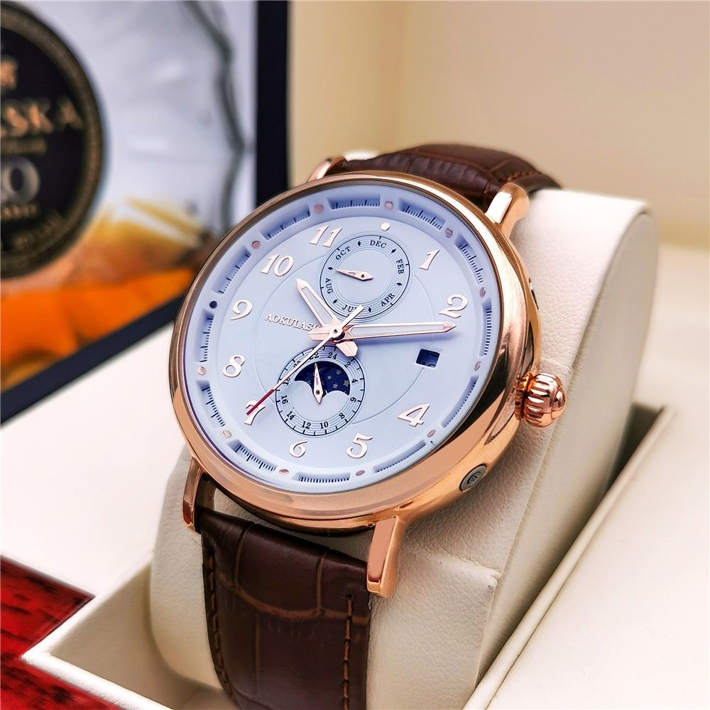 Light Luxury Men's Mechanical  - Luxury Watch Name Brands review and price