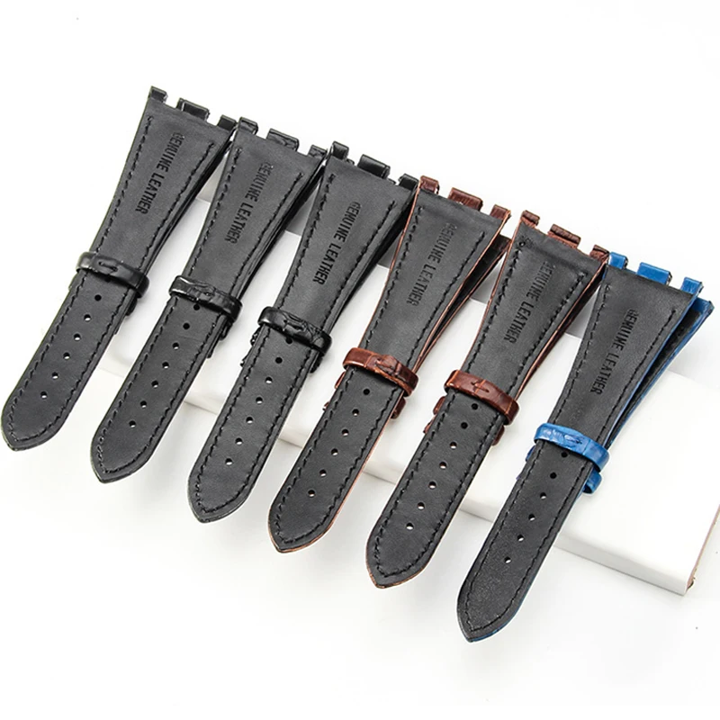 28mm Genuine Cowhide Strap for - Audemars Piguet Watch Royal Oak review and price