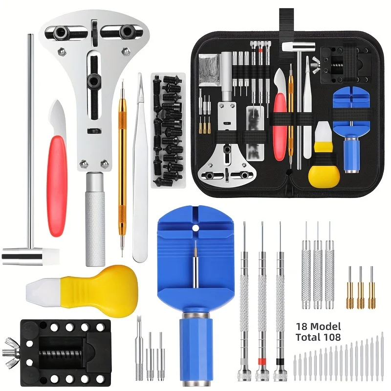 147pcs/set Watchmaker Watch Re - Luxury Watch Cleaning Kit review and price