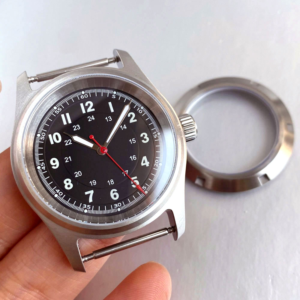 Diver 36mm Pilot Watch Case 20 - Seiko Watch 5 Sports review and price