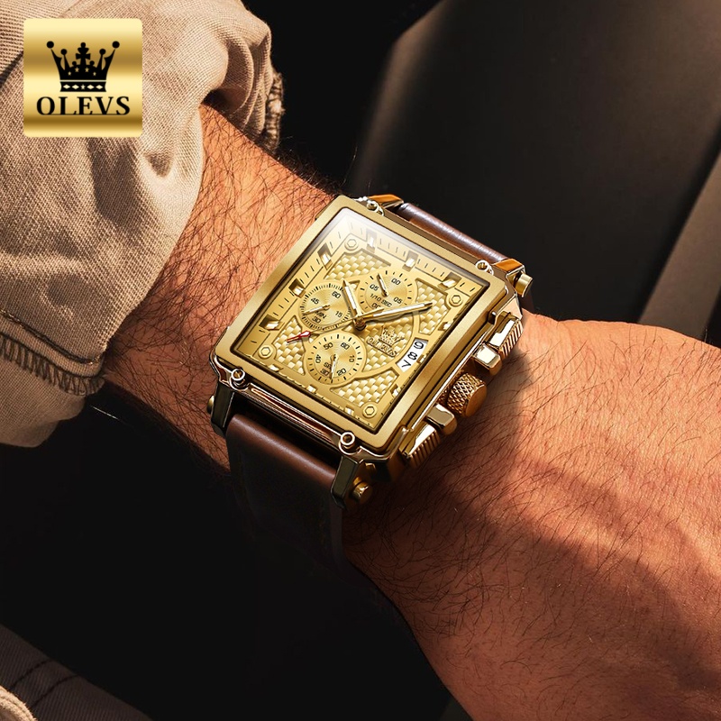 OLEVS Brand Mens Watches Water - Luxury Watch Deals review and price
