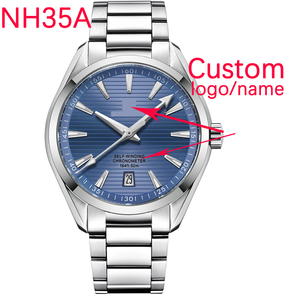 Luxury NH35 Movt Custom Logo 4 - Luxury Watch Deals review and price