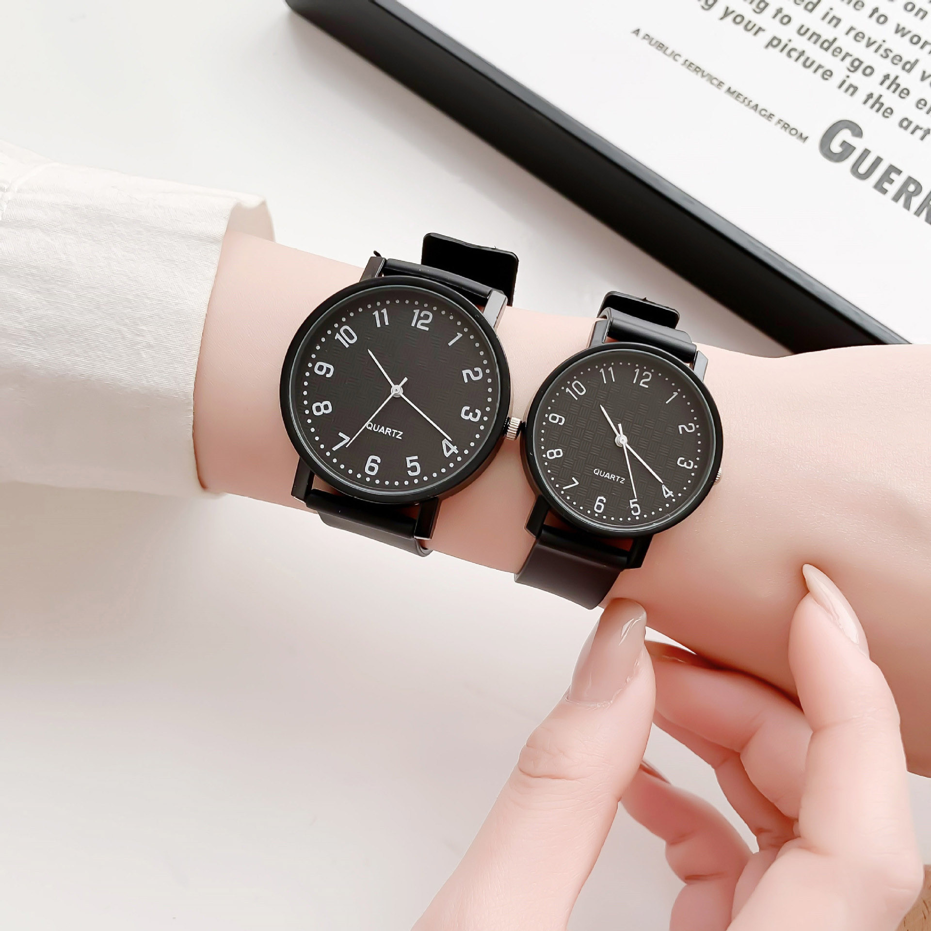 Simple Black Watch Quartz Watc - Luxury Watch For Women review and price